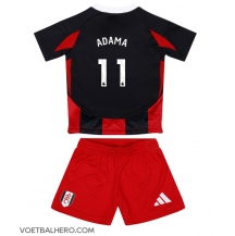 Fulham Adama Traore #11 Uit tenue Kids 2024-25 Korte Mouwen (+ broek)