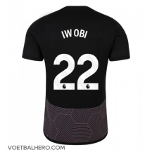 Fulham Alex Iwobi #22 Derde tenue 2023-24 Korte Mouwen