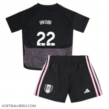 Fulham Alex Iwobi #22 Derde tenue Kids 2023-24 Korte Mouwen (+ broek)