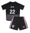 Fulham Alex Iwobi #22 Derde tenue Kids 2023-24 Korte Mouwen (+ broek)