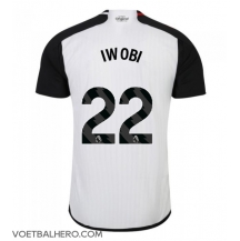 Fulham Alex Iwobi #22 Thuis tenue 2023-24 Korte Mouwen