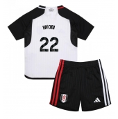 Fulham Alex Iwobi #22 Thuis tenue Kids 2023-24 Korte Mouwen (+ broek)