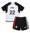 Fulham Alex Iwobi #22 Thuis tenue Kids 2023-24 Korte Mouwen (+ broek)