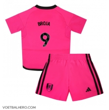 Fulham Armando Broja #9 Uit tenue Kids 2023-24 Korte Mouwen (+ broek)