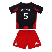 Fulham Emile Smith Rowe #32 Uit tenue Kids 2024-25 Korte Mouwen (+ broek)