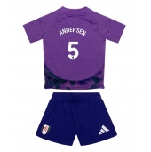 Fulham Joachim Andersen #5 Derde tenue Kids 2024-25 Korte Mouwen (+ broek)