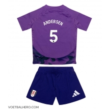 Fulham Joachim Andersen #5 Derde tenue Kids 2024-25 Korte Mouwen (+ broek)