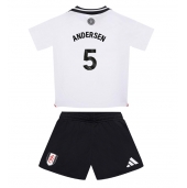 Fulham Joachim Andersen #5 Thuis tenue Kids 2024-25 Korte Mouwen (+ broek)