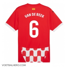 Girona Donny van de Beek #6 Thuis tenue 2024-25 Korte Mouwen