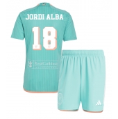 Inter Miami Jordi Alba #18 Derde tenue Kids 2024-25 Korte Mouwen (+ broek)