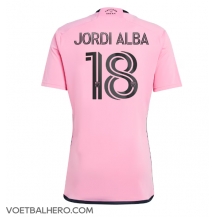 Inter Miami Jordi Alba #18 Thuis tenue 2024-25 Korte Mouwen