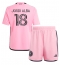 Inter Miami Jordi Alba #18 Thuis tenue Kids 2024-25 Korte Mouwen (+ broek)