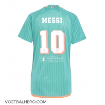 Inter Miami Lionel Messi #10 Derde tenue Dames 2024-25 Korte Mouwen