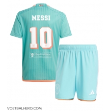 Inter Miami Lionel Messi #10 Derde tenue Kids 2024-25 Korte Mouwen (+ broek)