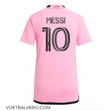 Inter Miami Lionel Messi #10 Thuis tenue Dames 2024-25 Korte Mouwen