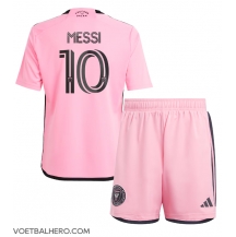 Inter Miami Lionel Messi #10 Thuis tenue Kids 2024-25 Korte Mouwen (+ broek)