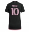 Inter Miami Lionel Messi #10 Uit tenue Dames 2024-25 Korte Mouwen