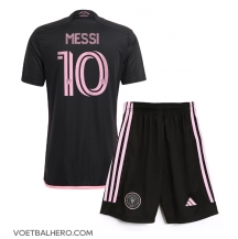 Inter Miami Lionel Messi #10 Uit tenue Kids 2024-25 Korte Mouwen (+ broek)