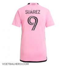 Inter Miami Luis Suarez #9 Thuis tenue Dames 2024-25 Korte Mouwen