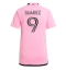 Inter Miami Luis Suarez #9 Thuis tenue Dames 2024-25 Korte Mouwen