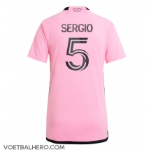 Inter Miami Sergio Busquets #5 Thuis tenue Dames 2024-25 Korte Mouwen