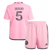 Inter Miami Sergio Busquets #5 Thuis tenue Kids 2024-25 Korte Mouwen (+ broek)