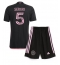 Inter Miami Sergio Busquets #5 Uit tenue Kids 2024-25 Korte Mouwen (+ broek)