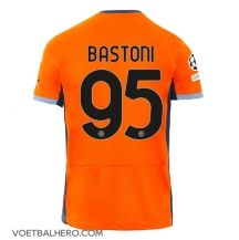 Inter Milan Alessandro Bastoni #95 Derde tenue 2023-24 Korte Mouwen