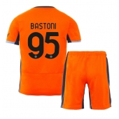 Inter Milan Alessandro Bastoni #95 Derde tenue Kids 2023-24 Korte Mouwen (+ broek)