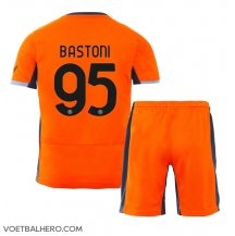 Inter Milan Alessandro Bastoni #95 Derde tenue Kids 2023-24 Korte Mouwen (+ broek)