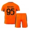 Inter Milan Alessandro Bastoni #95 Derde tenue Kids 2023-24 Korte Mouwen (+ broek)