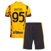 Inter Milan Alessandro Bastoni #95 Derde tenue Kids 2024-25 Korte Mouwen (+ broek)