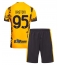 Inter Milan Alessandro Bastoni #95 Derde tenue Kids 2024-25 Korte Mouwen (+ broek)