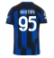 Inter Milan Alessandro Bastoni #95 Thuis tenue 2023-24 Korte Mouwen