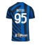 Inter Milan Alessandro Bastoni #95 Thuis tenue 2024-25 Korte Mouwen