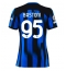 Inter Milan Alessandro Bastoni #95 Thuis tenue Dames 2023-24 Korte Mouwen