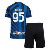 Inter Milan Alessandro Bastoni #95 Thuis tenue Kids 2024-25 Korte Mouwen (+ broek)