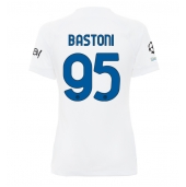 Inter Milan Alessandro Bastoni #95 Uit tenue Dames 2023-24 Korte Mouwen