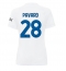 Inter Milan Benjamin Pavard #28 Uit tenue Dames 2023-24 Korte Mouwen