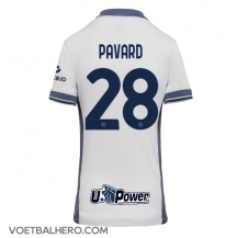 Inter Milan Benjamin Pavard #28 Uit tenue Dames 2024-25 Korte Mouwen