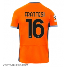 Inter Milan Davide Frattesi #16 Derde tenue 2023-24 Korte Mouwen