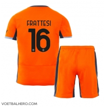 Inter Milan Davide Frattesi #16 Derde tenue Kids 2023-24 Korte Mouwen (+ broek)