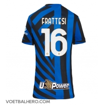 Inter Milan Davide Frattesi #16 Thuis tenue Dames 2024-25 Korte Mouwen