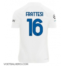 Inter Milan Davide Frattesi #16 Uit tenue 2023-24 Korte Mouwen