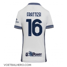 Inter Milan Davide Frattesi #16 Uit tenue Dames 2024-25 Korte Mouwen