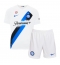 Inter Milan Davide Frattesi #16 Uit tenue Kids 2023-24 Korte Mouwen (+ broek)