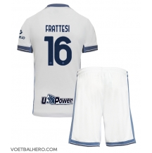 Inter Milan Davide Frattesi #16 Uit tenue Kids 2024-25 Korte Mouwen (+ broek)