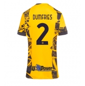 Inter Milan Denzel Dumfries #2 Derde tenue Dames 2024-25 Korte Mouwen