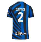 Inter Milan Denzel Dumfries #2 Thuis tenue 2024-25 Korte Mouwen