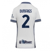 Inter Milan Denzel Dumfries #2 Uit tenue Dames 2024-25 Korte Mouwen